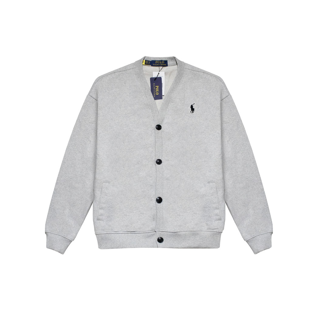 Cardigan Ralp Laurent Nỉ Chân Cua Basic