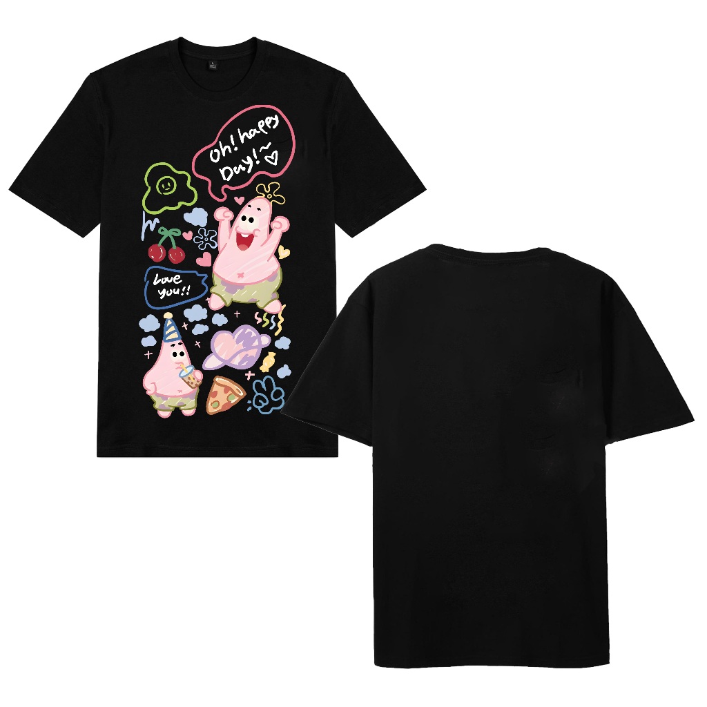 Áo Thun Spongebob V2 Bọt Biển Ngôi Sao