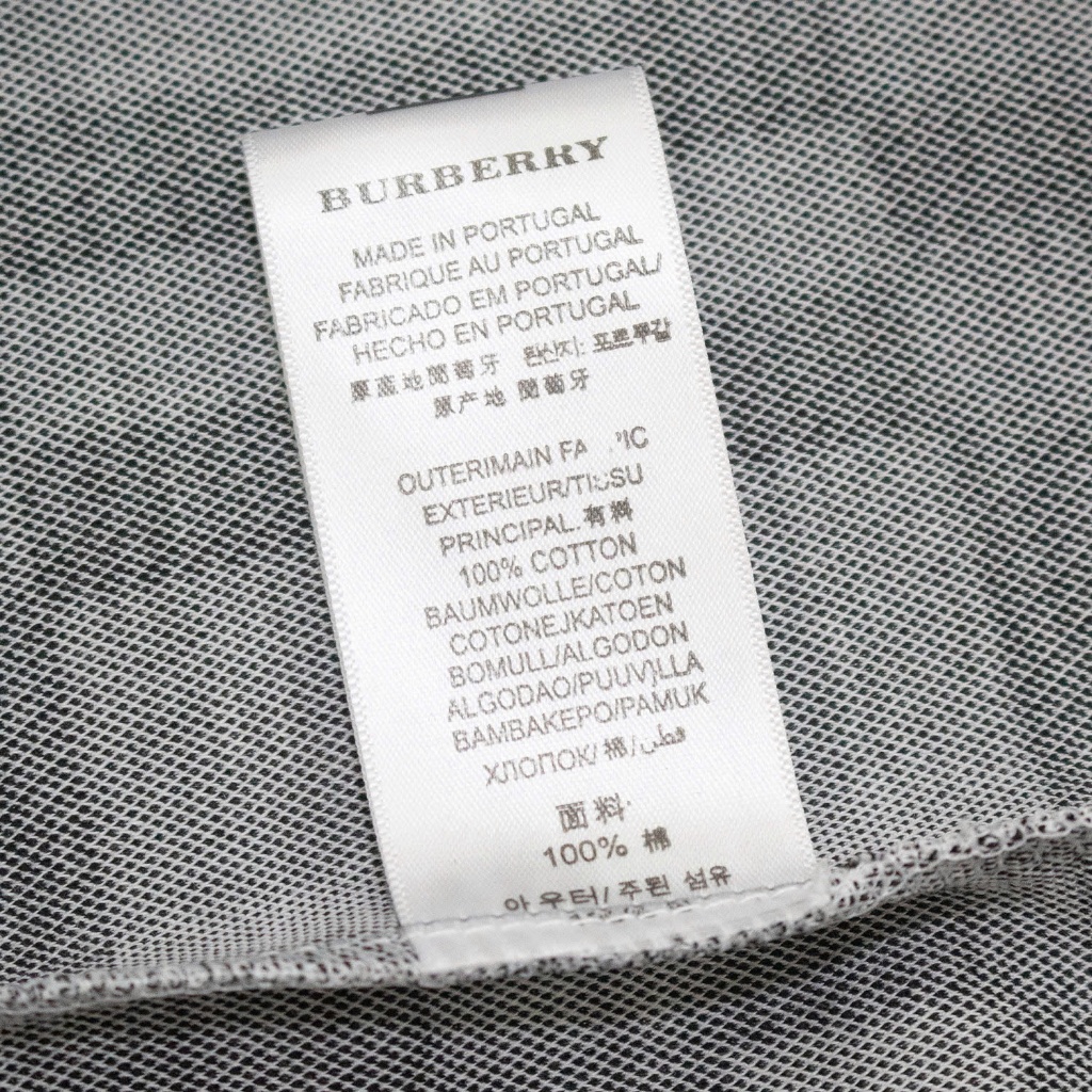 Áo Thun BBR Burberry Attached Gold Logo Mới Siêu Chất