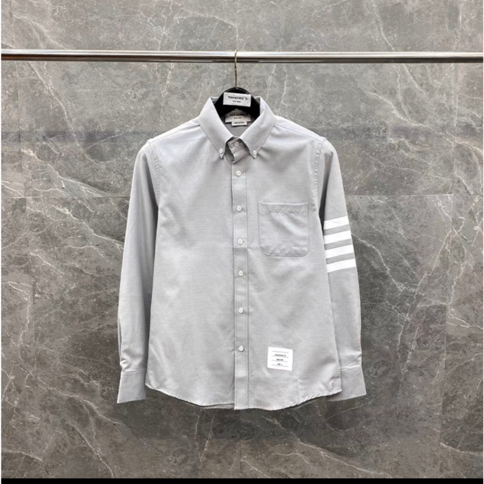 Sơ Mi Thom Brown Tay Dài