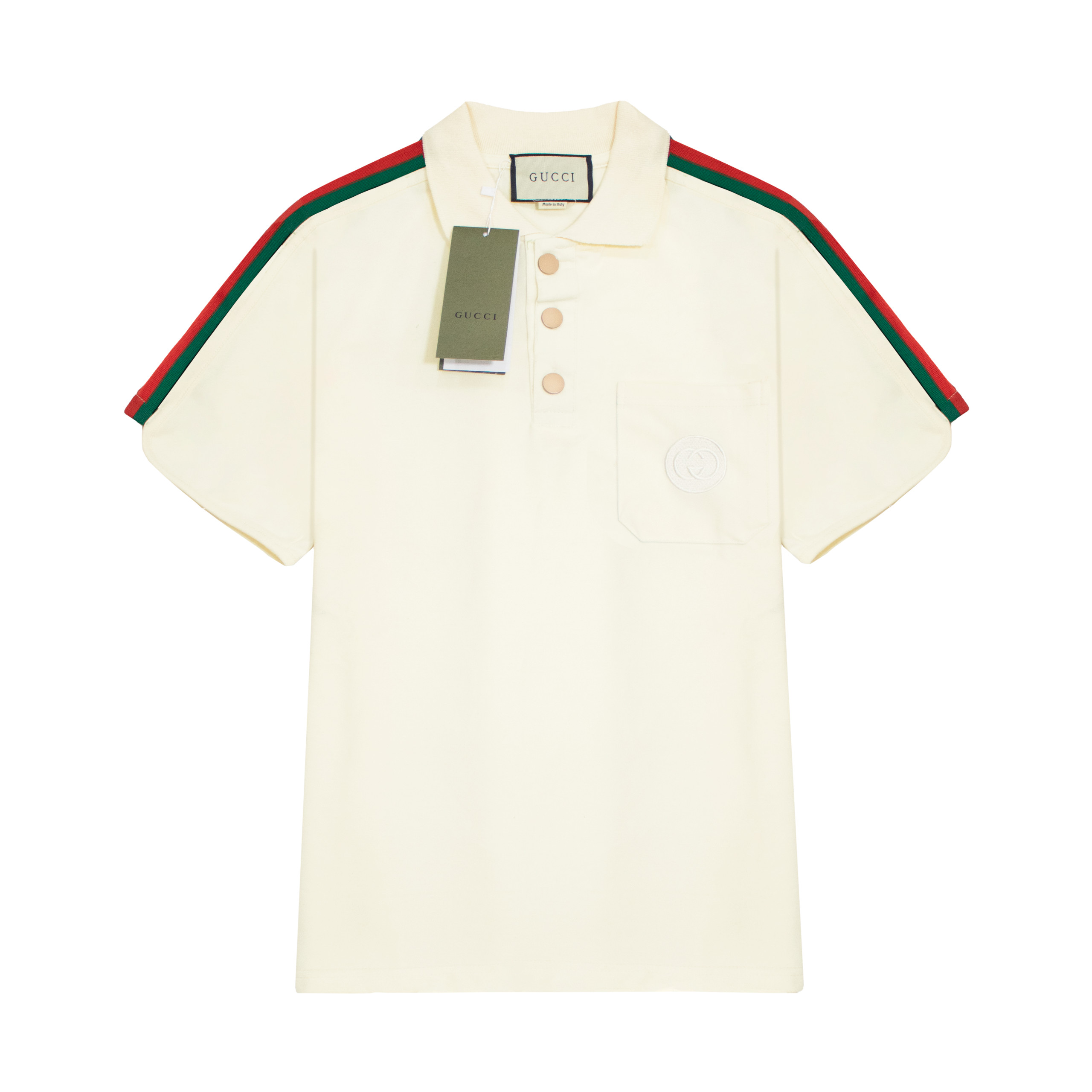 Polo Gucci Phối Viền Vai