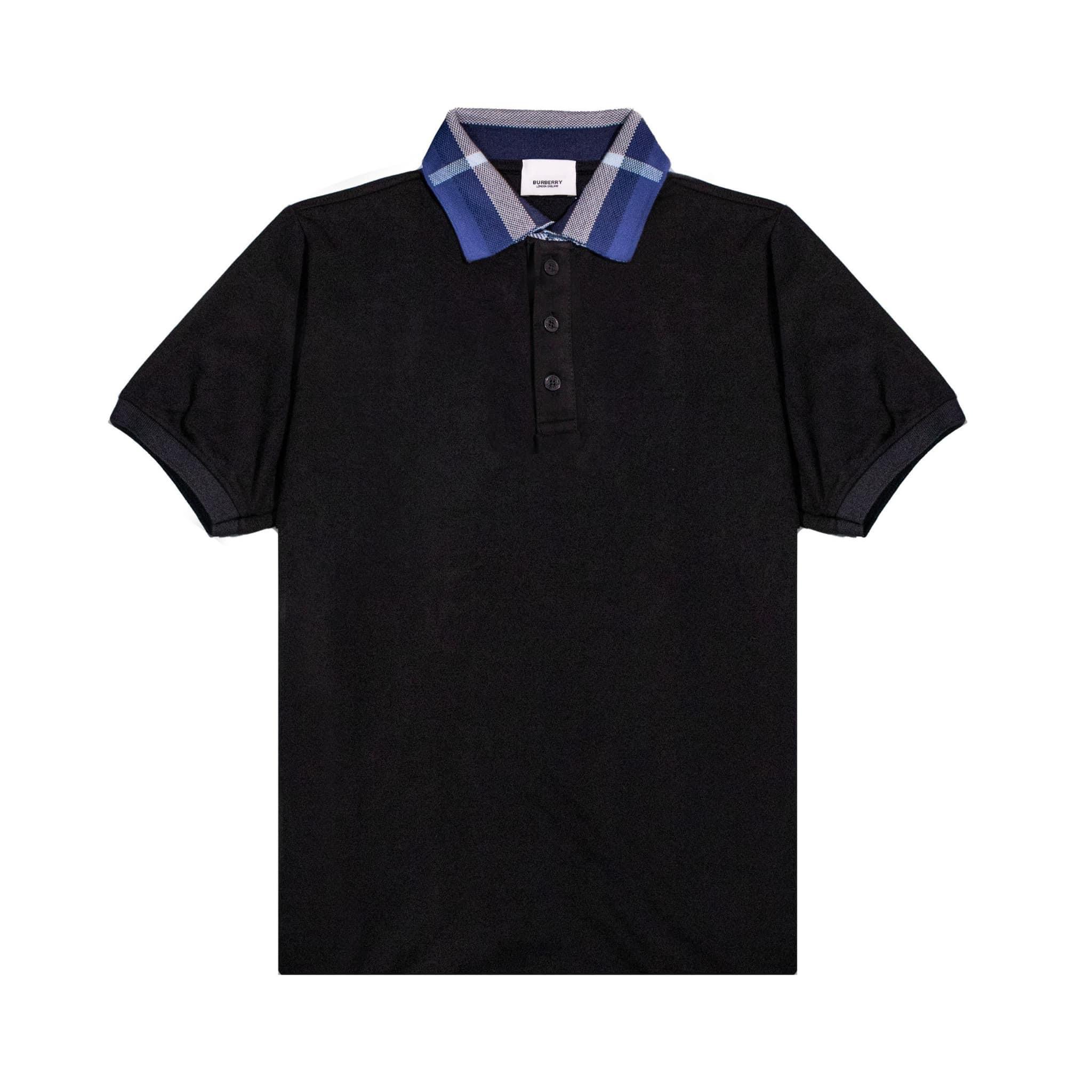 Polo Burberry Cổ Xanh