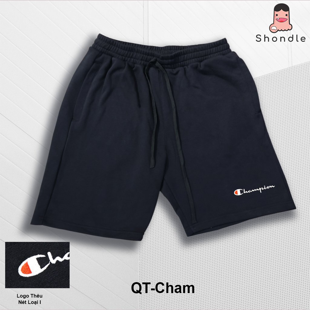 Quần Short Thêu Chữ Full Brand