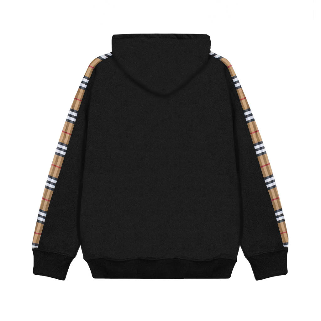 Hoodie Burberry Vintage V2 Tay Phối Caro ( new )