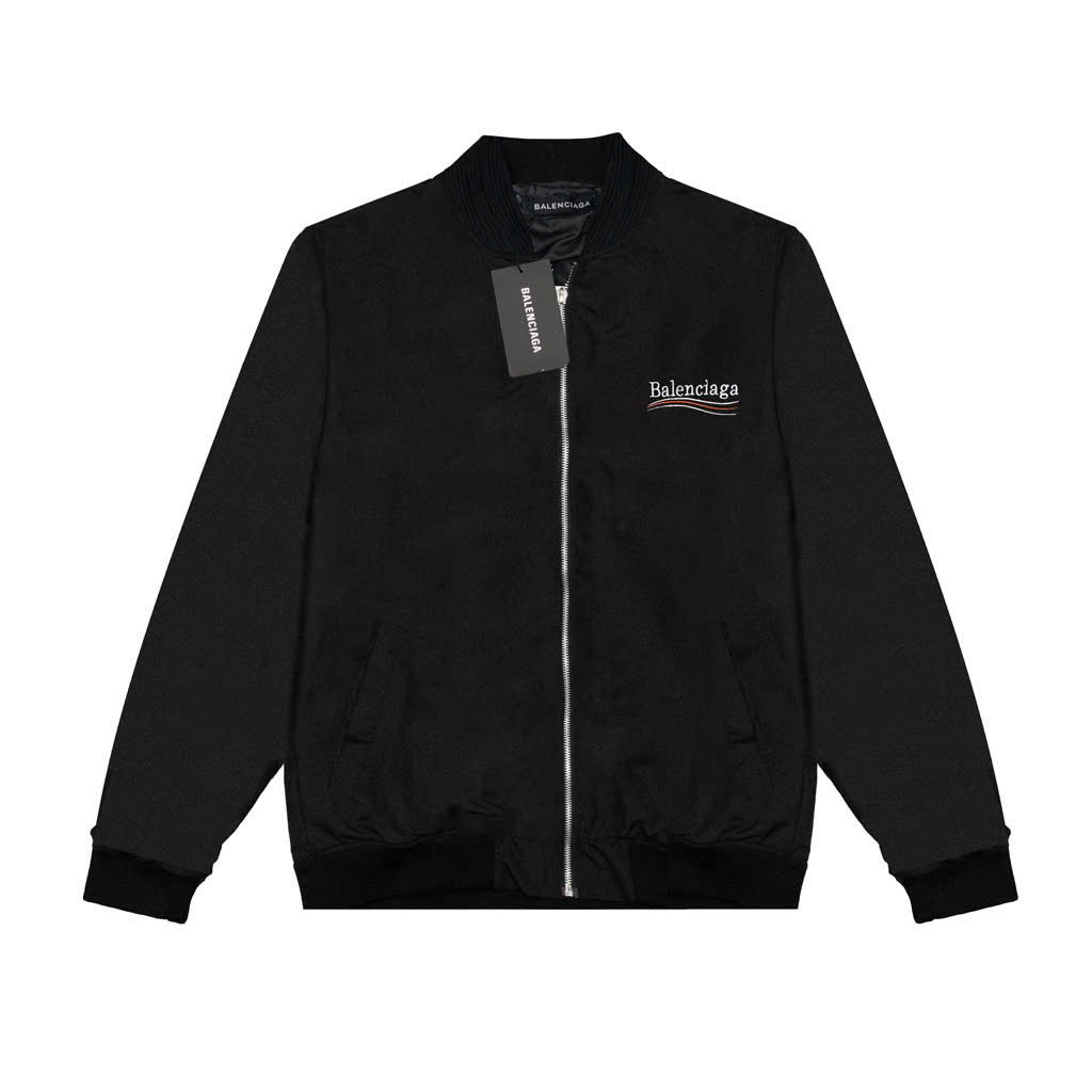 Bomber Dù Balenciaga Thêu (new)
