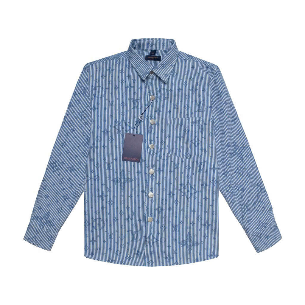 Sơ Mi Louis Vuitton Blue Denim (mới)