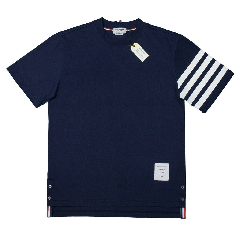 Áo Thun Thom Browne Tay Sọc Basic