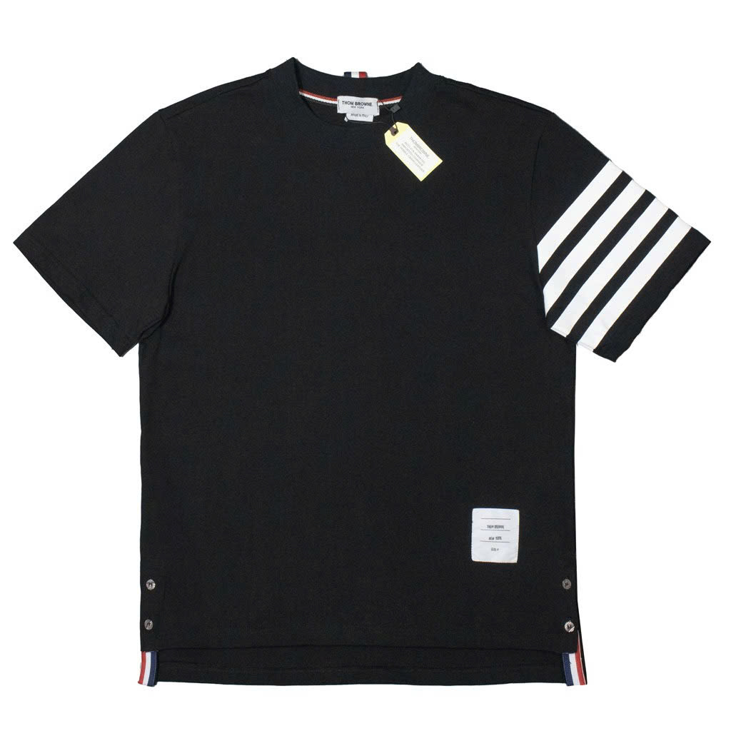 Áo Thun Thom Browne Tay Sọc Basic