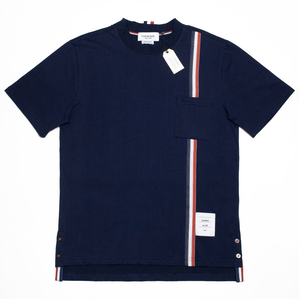 Áo Thun Thom Browne Kẻ Sọc RWB