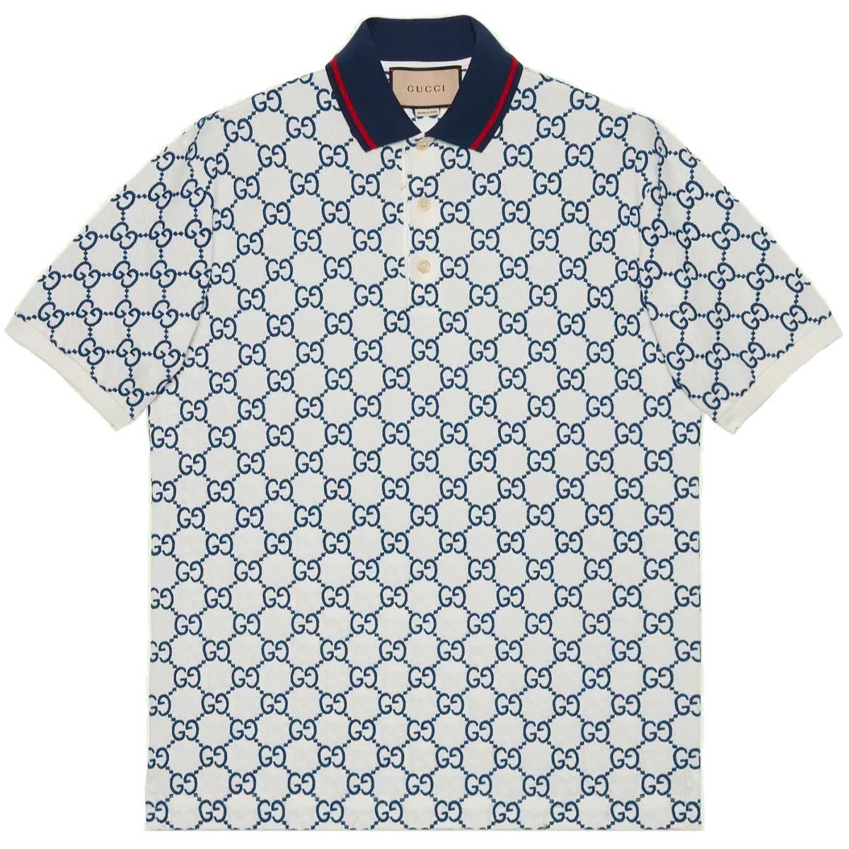 Polo Gucci Monogram In Full Logo