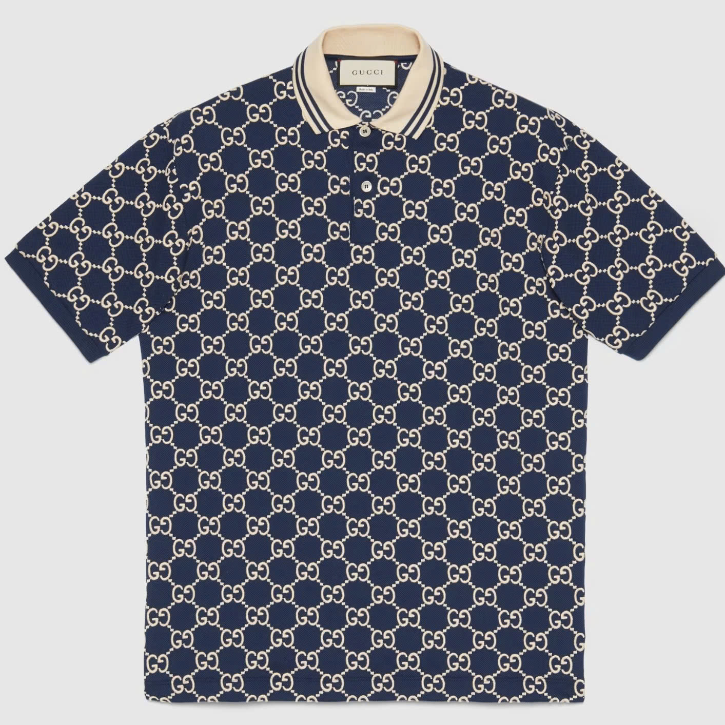 Polo Gucci Monogram In Full Logo