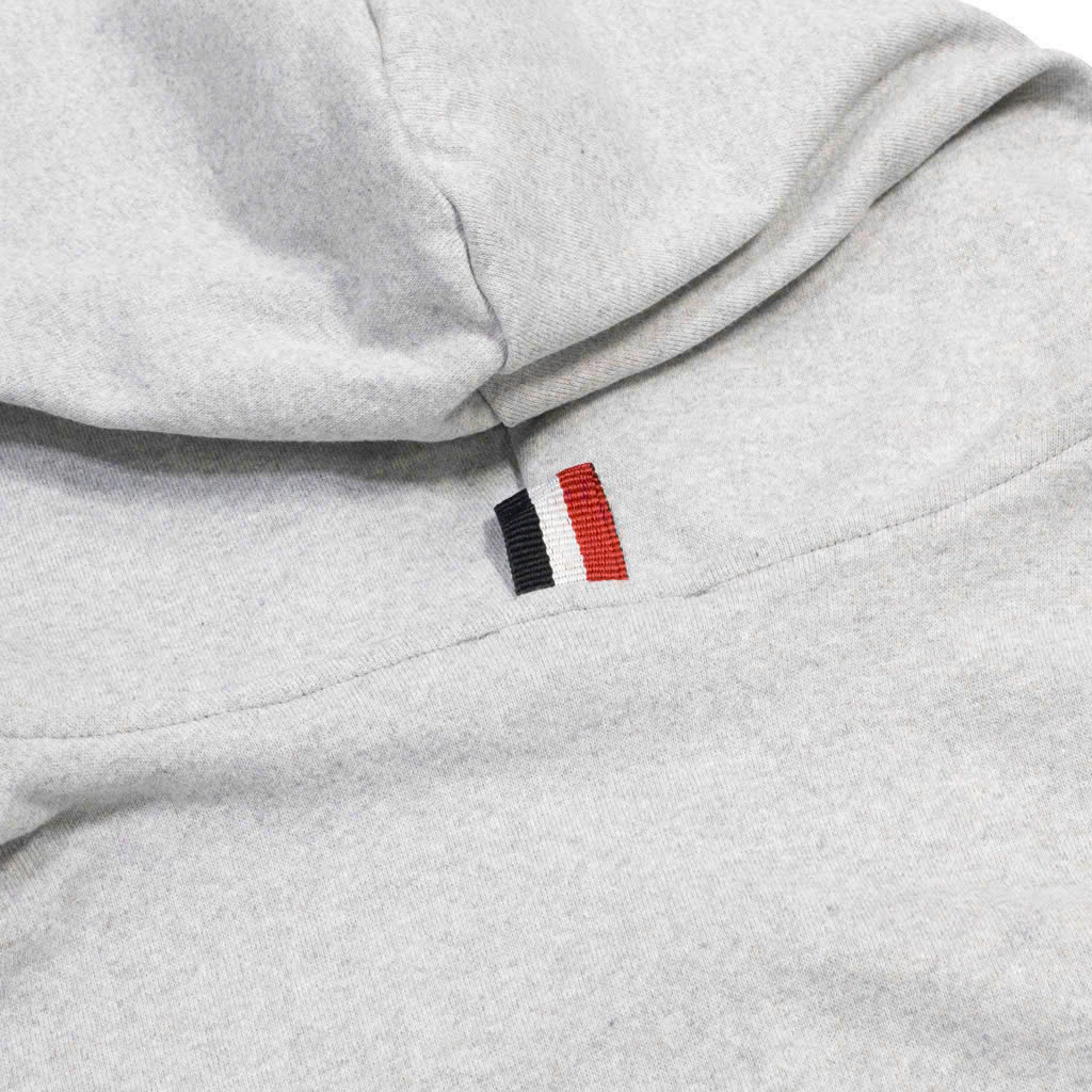 Hoodie Zip Thom Browne Viền Tay