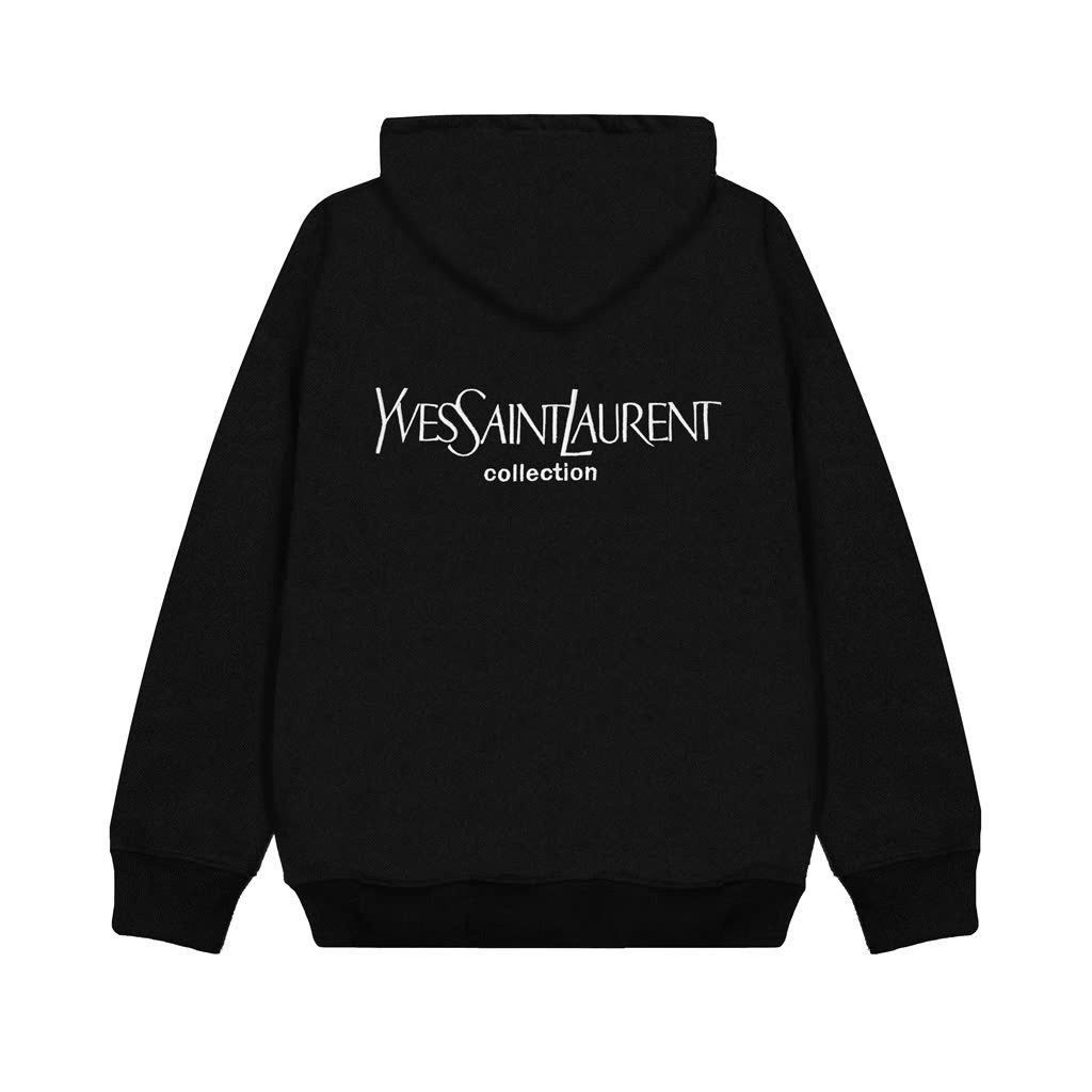 Hoodie Zip Yves Saint Laurent (YSL)