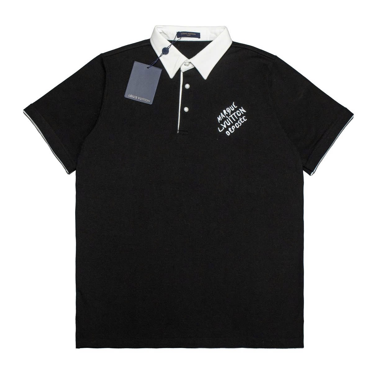 Polo Louis Vuitton Marque Thêu