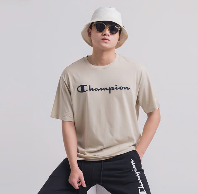 Champion 3 Line Màu Trắng