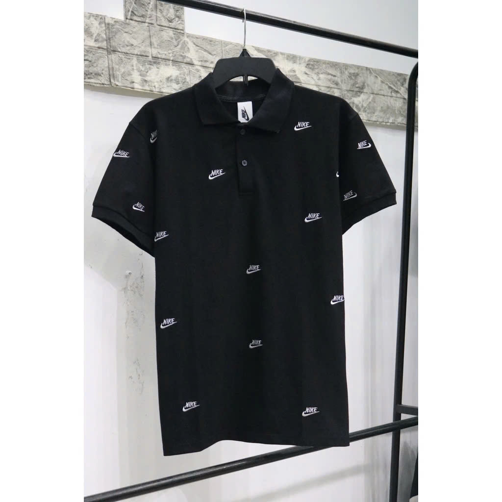 Polo NIKE THÊU ĐEN