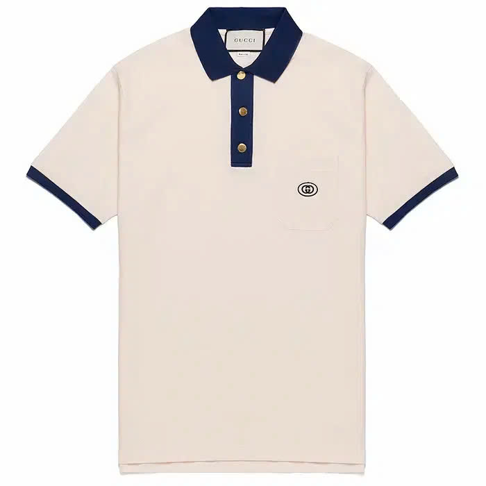 Polo Gucci Blen Pique