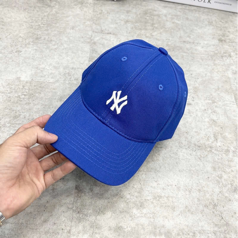 Nón lưỡi Trai MLB xanh Logo - NY