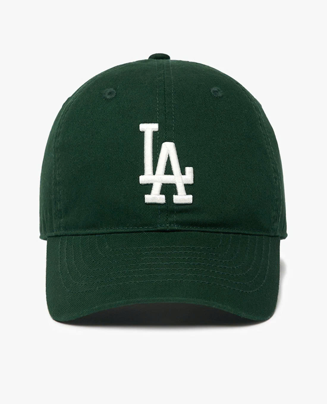 Nón lưỡi Trai MLB Xanh Lá Logo - LA