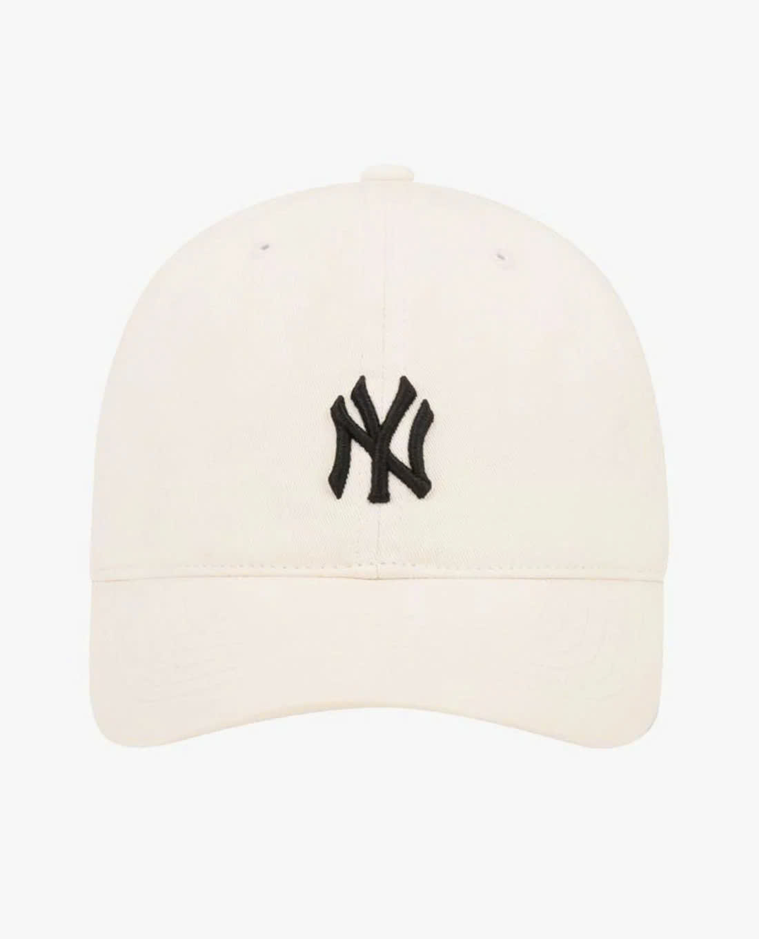 Nón lưỡi Trai MLB Màu Kem Logo - NY
