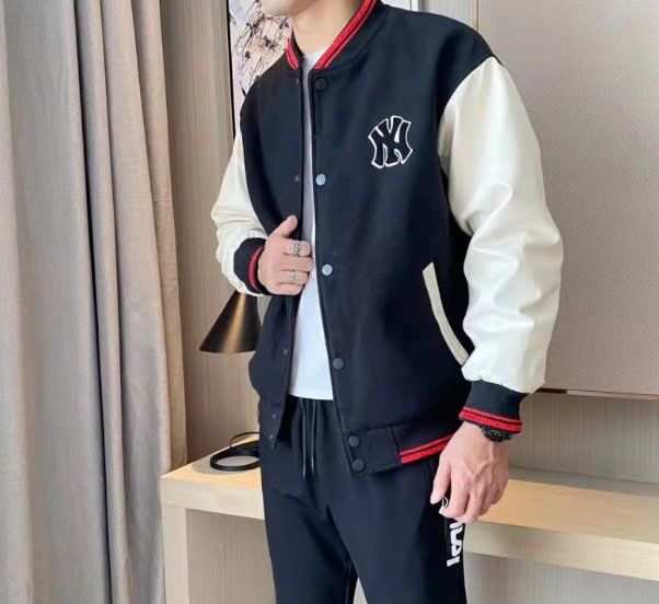Bomber Varsity MLB Thêu Xù 3 màu