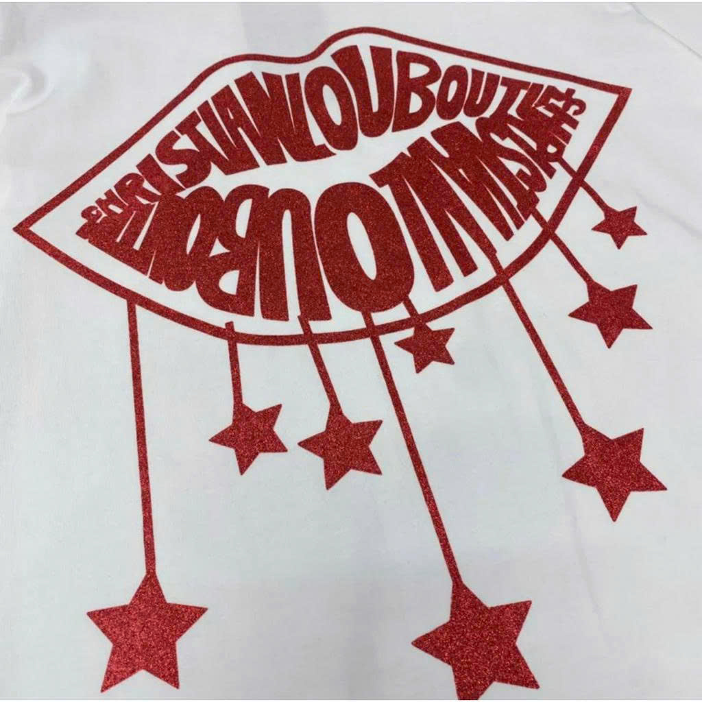 Áo thun Louboutin Môi V3