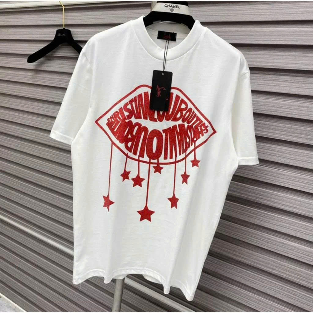 Áo thun Louboutin Môi V3