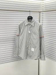 Sơ Mi Thom Brown Tay Dài (Xám Sọc Rằn Ri)