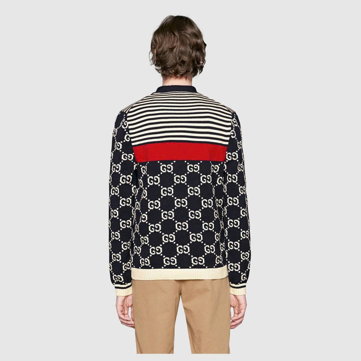 Cardigan Gucci STRIPE KNIT