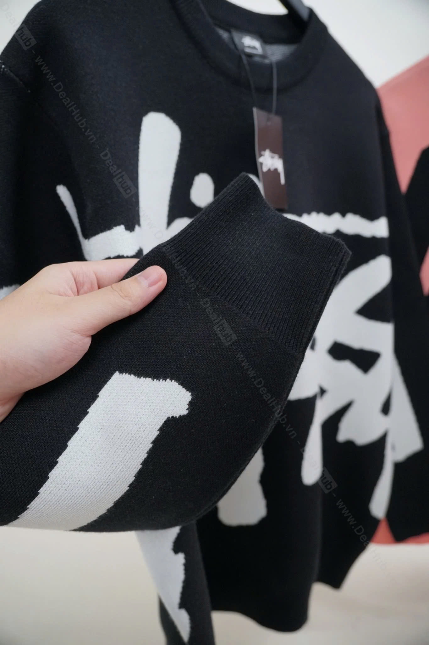 Sweater Stussy Stock (Dệt Lens)