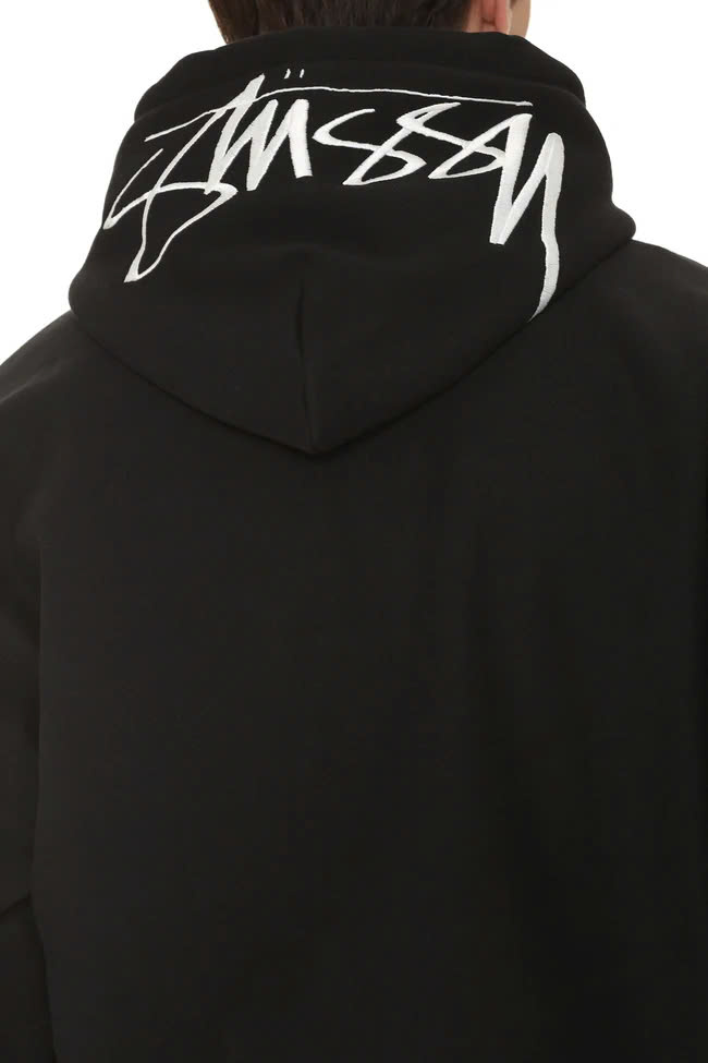 Hoodie Stussy Thêu Nón