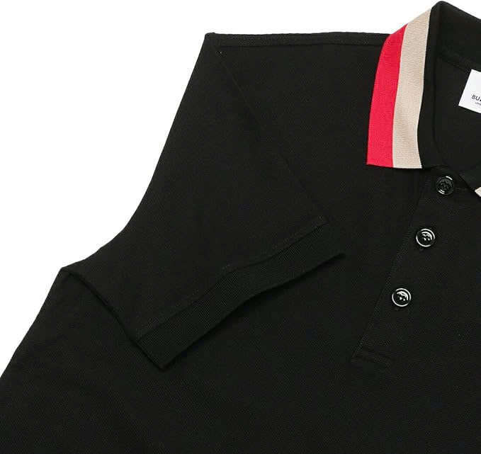 Polo Burberry Contrast Pique Phối Cổ V3