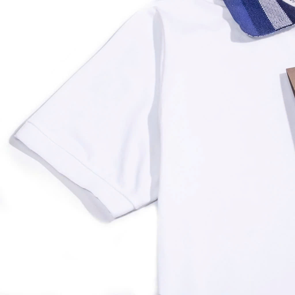 Polo Burberry Cổ Xanh