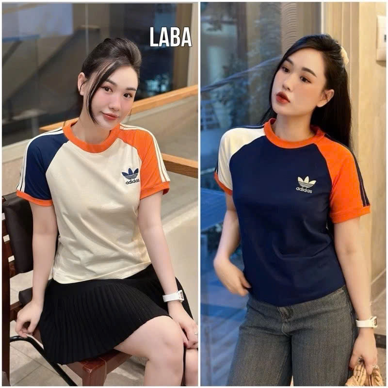 Áo Thun Adidas Raglan Phối 3 Màu