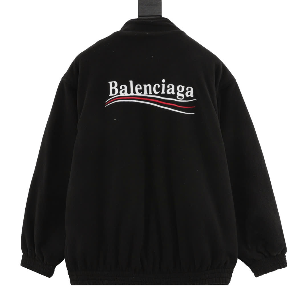 Bomber Dù Balenciaga Thêu (new)