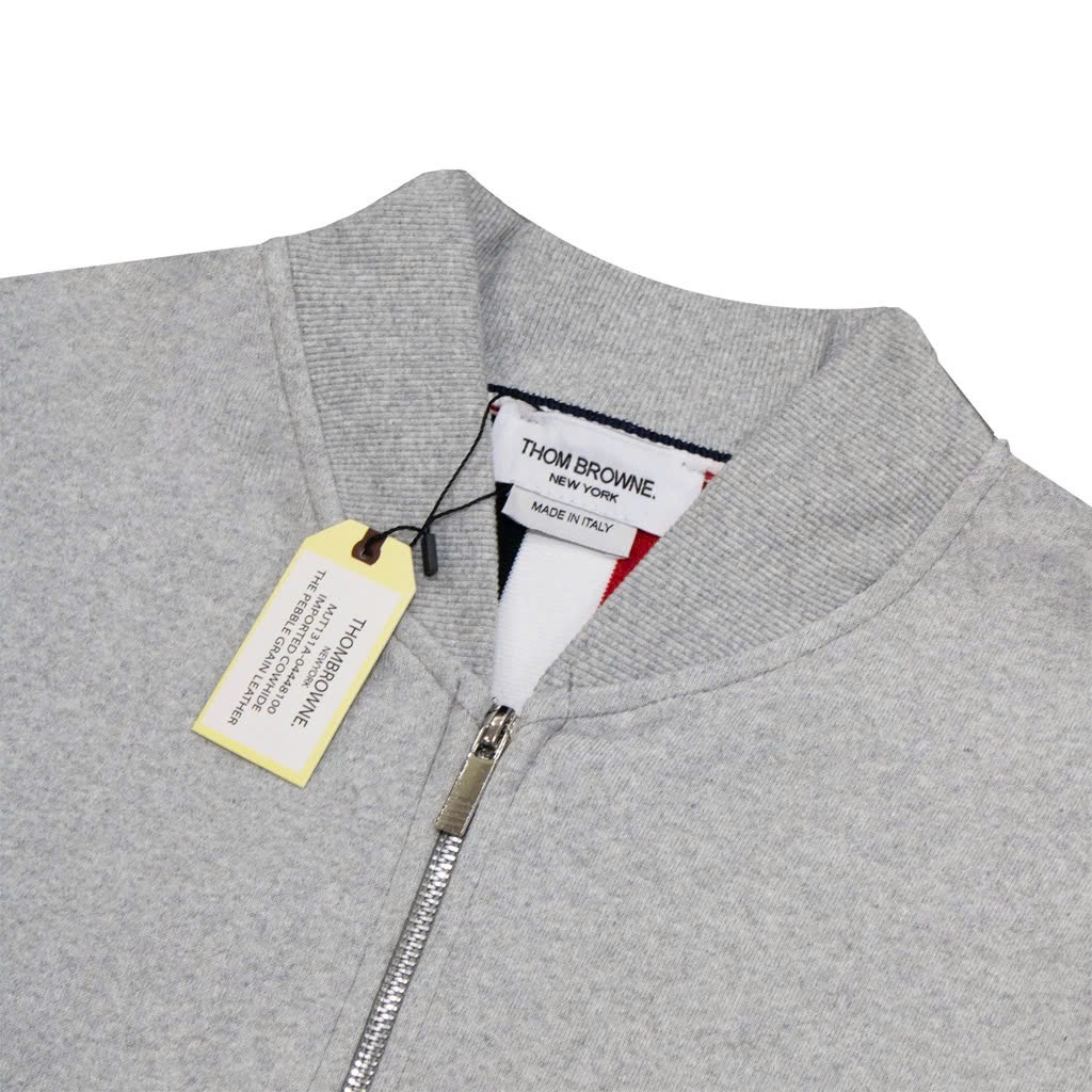Bomber Zip Thom Browne RWB Back Stripe