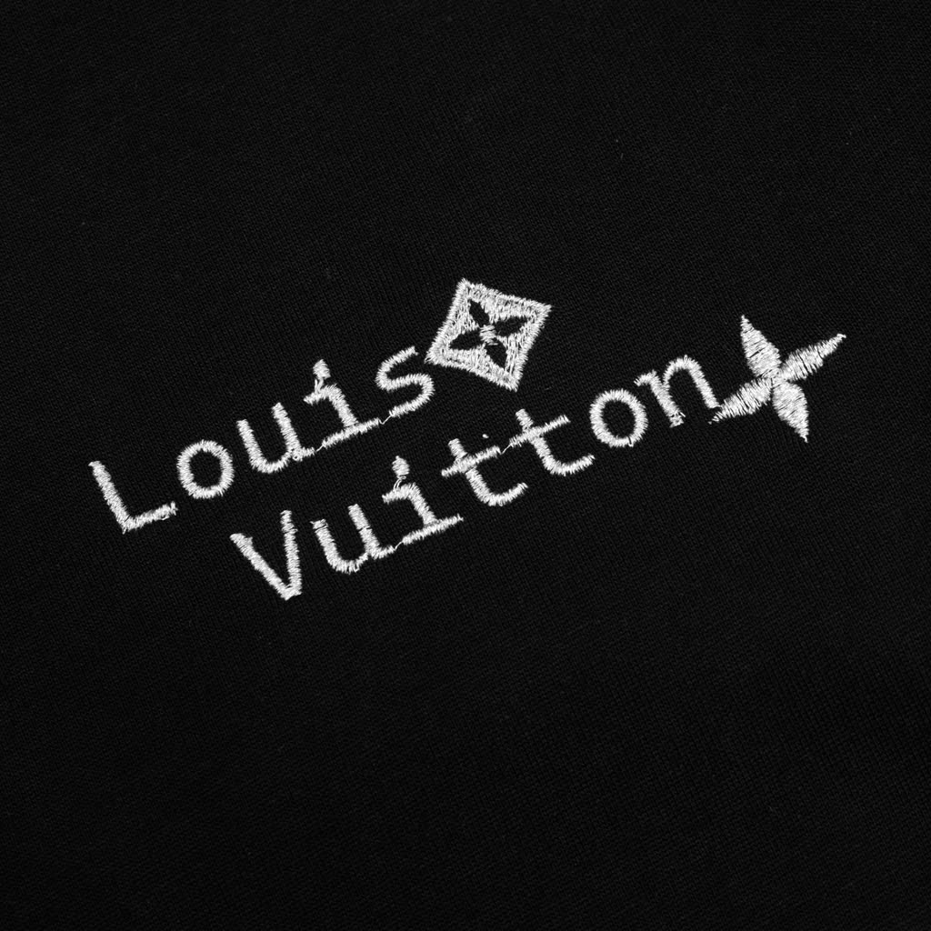 Áo Thun Louis Vuitton Chữ Kim Tuyến ( BỎ MẪU )