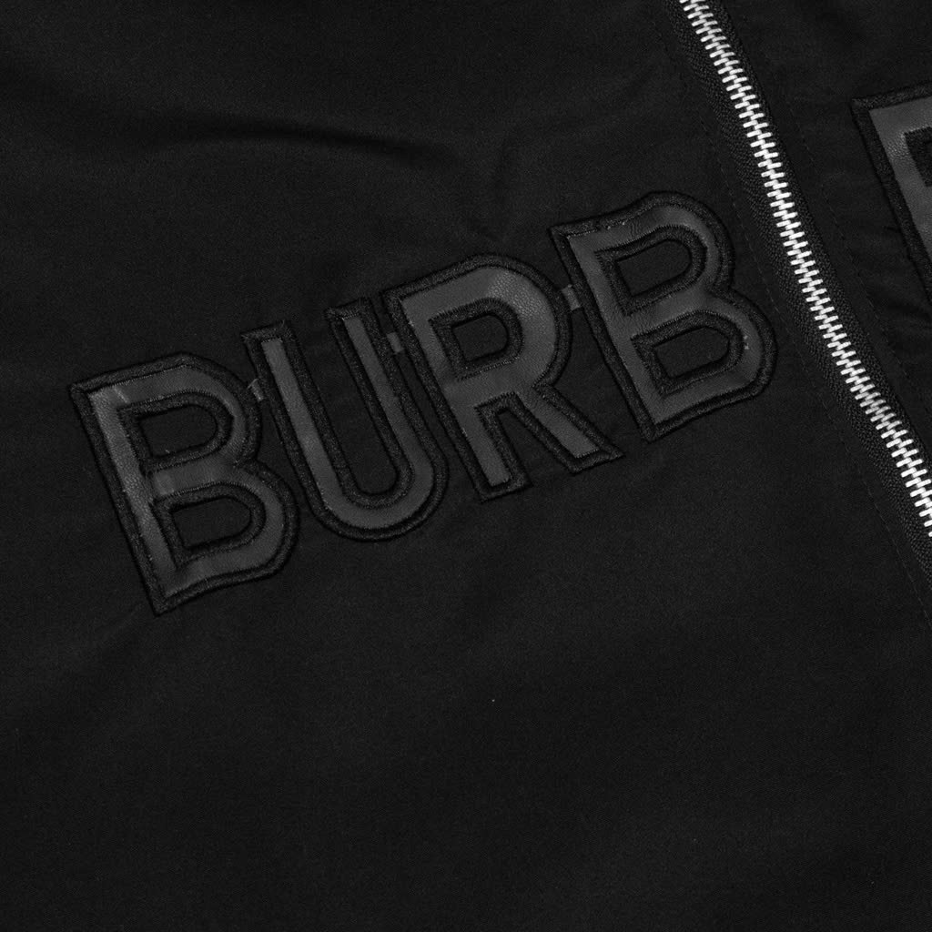 Bomber Zip Dù Burberry Thêu (new)