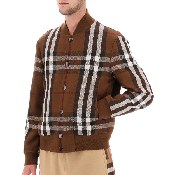 Bomber Burberry Full Caro Vintage