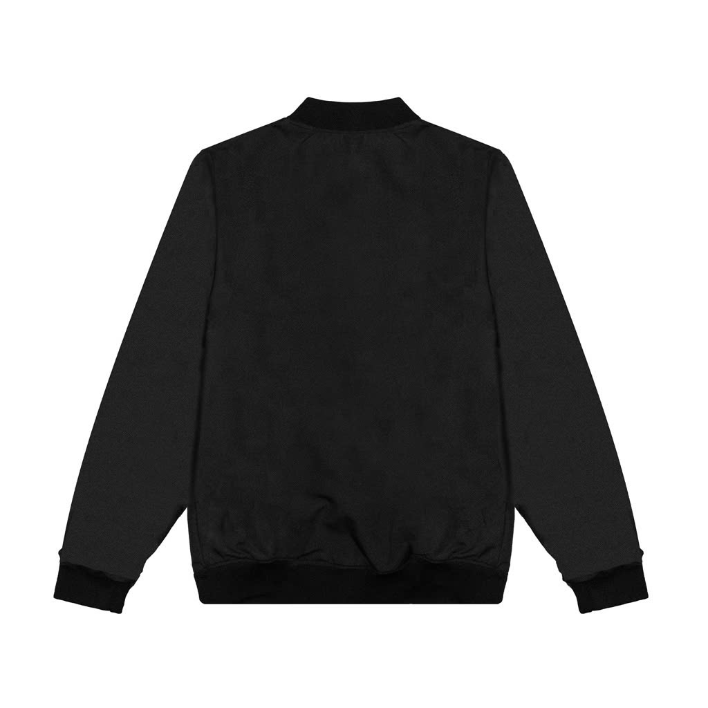 Bomber Zip Dù Burberry Thêu (new)