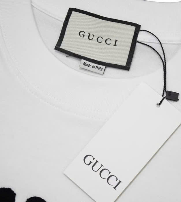 Áo Thun Thêu Xù Gucci x Balenciaga