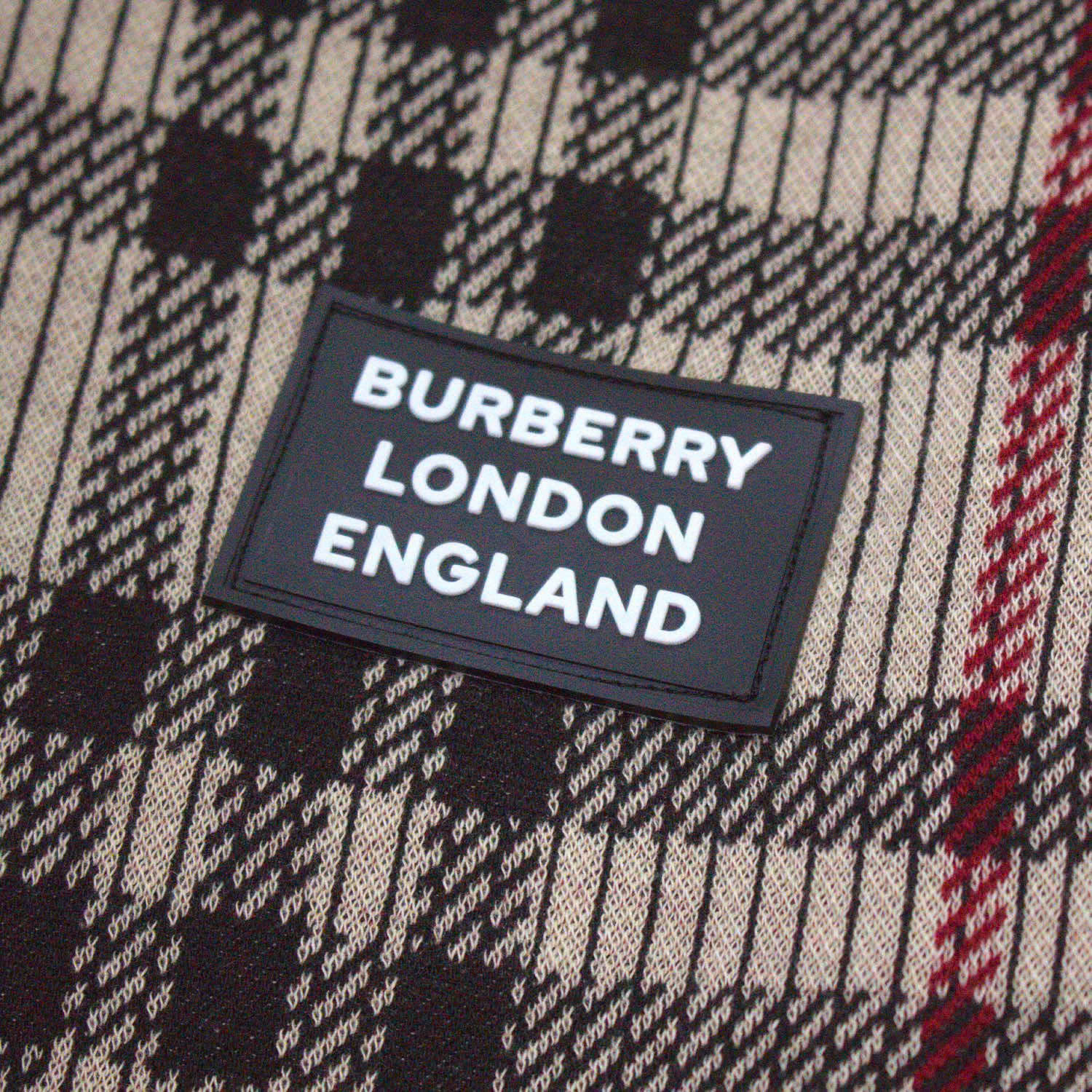 Áo Thun BBR Jacquard Appliqué Silicon