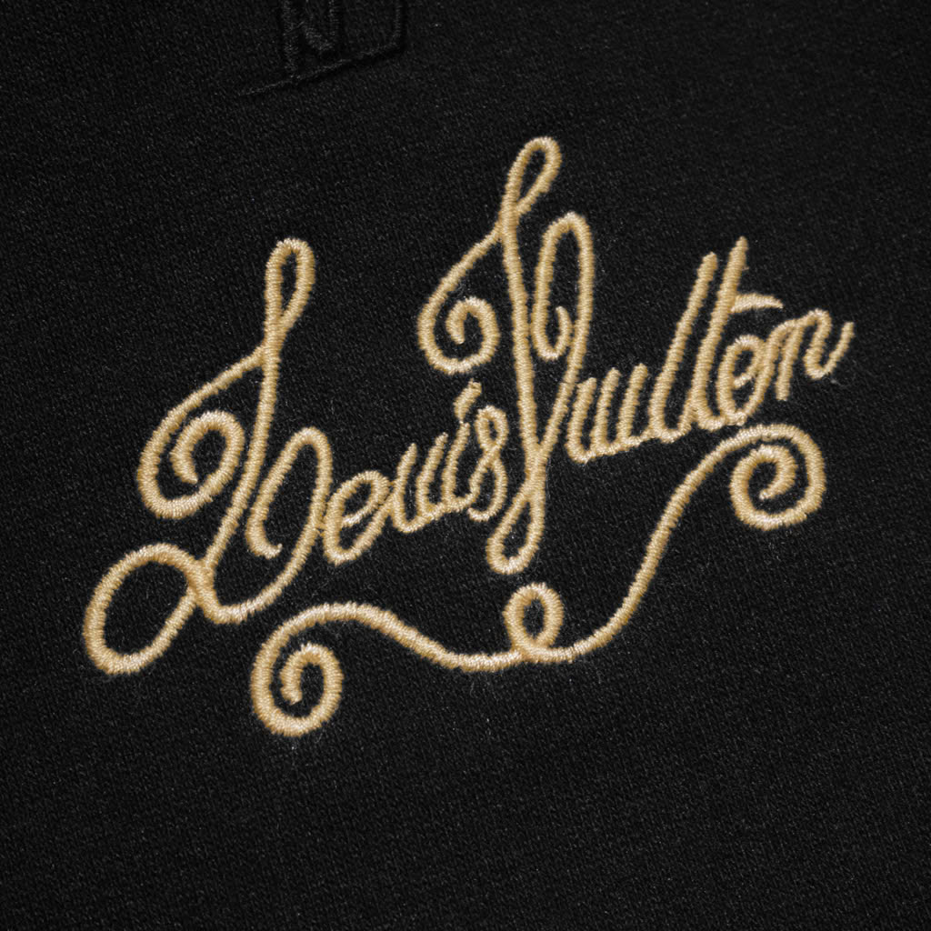 Quần Nỉ Chân Cua Louis Vuitton Chữ Vàng Mono (V2)