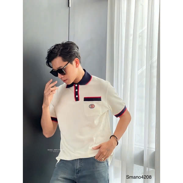 Polo Gucci Interlooking Có Túi