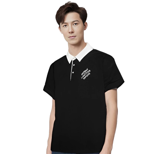 Polo Louis Vuitton Marque Thêu