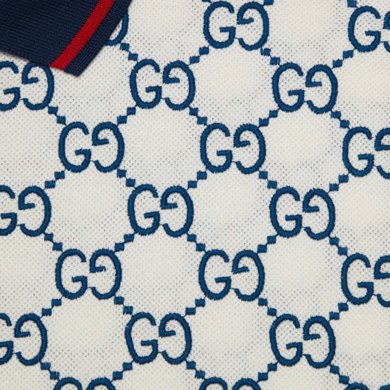 Polo Gucci Monogram In Full Logo
