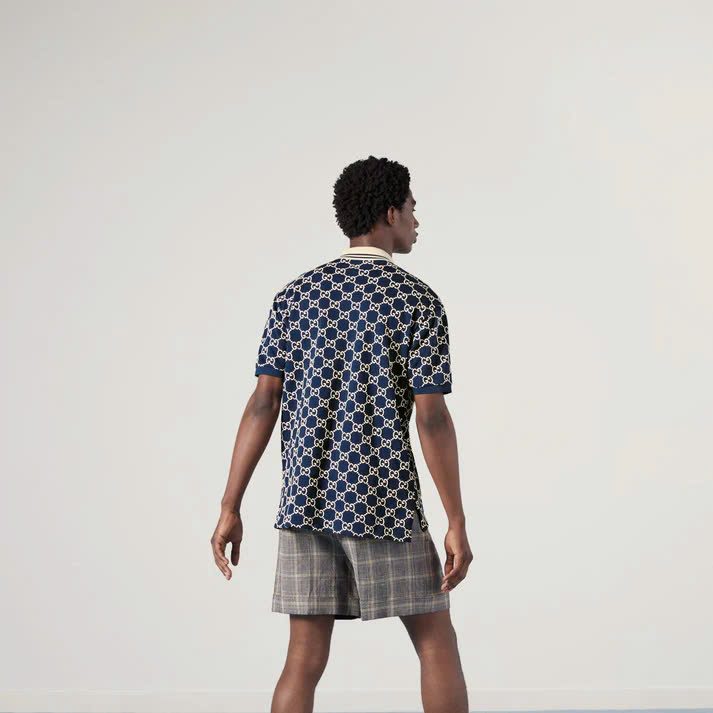 Polo Gucci Monogram In Full Logo