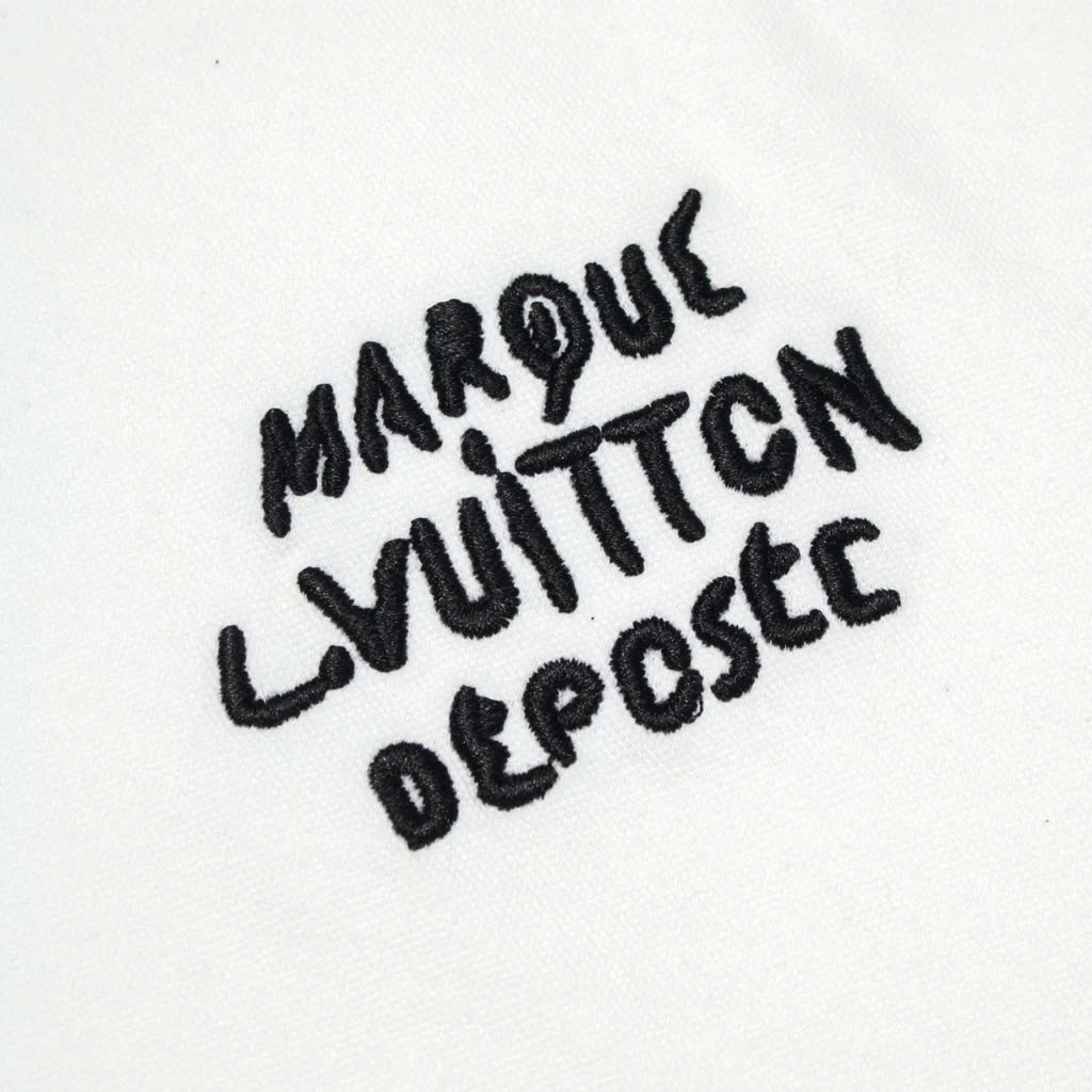 Polo Louis Vuitton Marque Thêu