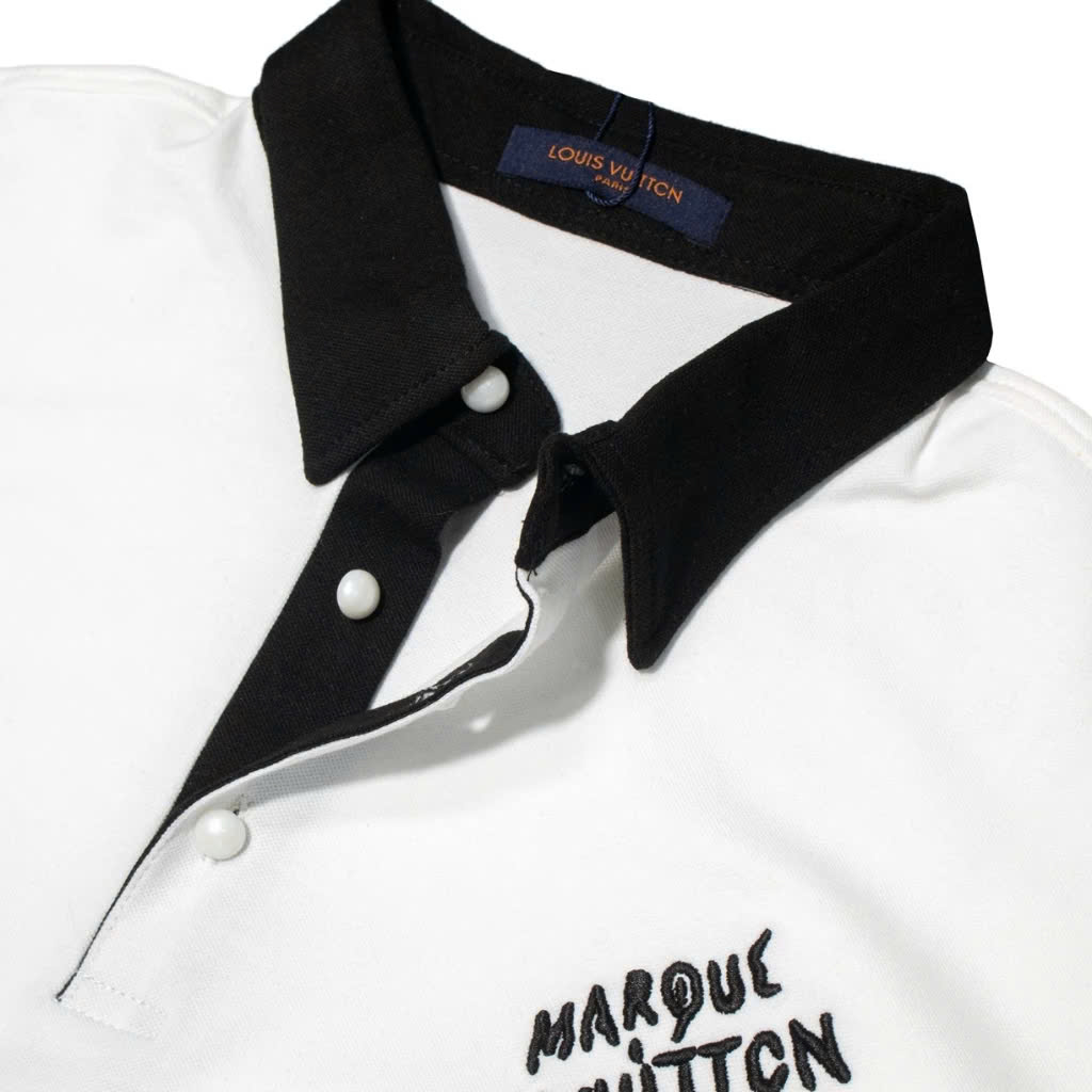 Polo Louis Vuitton Marque Thêu