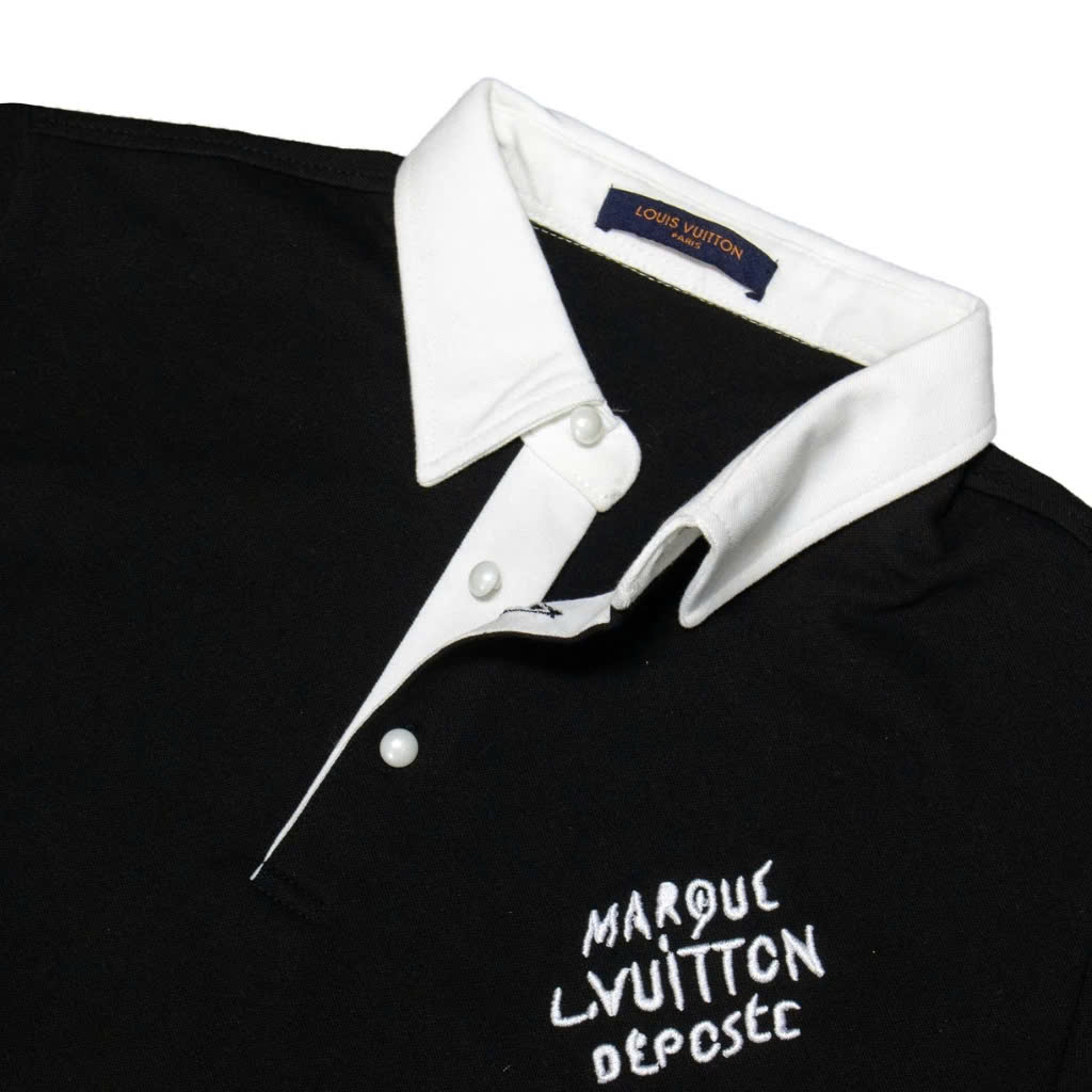 Polo Louis Vuitton Marque Thêu